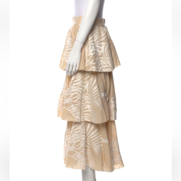 Johanna Ortiz printed midi length skirt - Picture 2 of 3